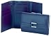 Leather Designer Framed Purse NAVY