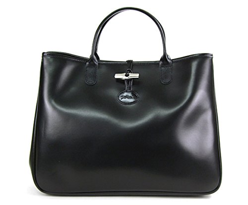 (ロンシャン) LONGCHAMP ROSEAU ロンシャン トートバッグ 1681 051 001 ブラック [並行輸入品] 画像