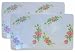Corelle Coordinates Elegant Rose Rectangular Economy Burner Covers, Set of 2