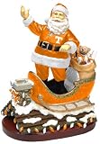 Tennessee Volunteers NCAA Rooftop Santa Figurine