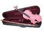 Full Size Violin 4 X 4 with Case - Pink