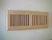 Grate Accents 4 x 10 Oak Louver