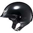 HJC Solid Men's IS-2 Harley Motorcycle Helmet w/ Free B&F Heart Sticker - Black
