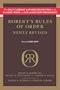 Robert's Rules of Order Newly Revised, 11th edition