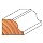 Freud 38-104 Quadra- Cut  Roman Ogee Bit 1-1/16 Diameter with 1/2-Inch Shank