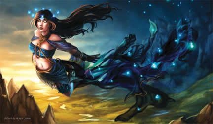 Nyx Greek Goddess Playmat