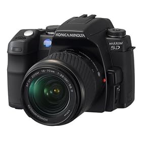 Konica Minolta Maxxum 5D 6.1MP Digital SLR Camera with Anti Shake and 18-70mm Lens by Minolta