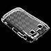 RIM BlackBerry Bold 9700 9780 / Blackberry Onyx 9020 (AT&T and T-Mobile) Crystal Silicone Skin Case Transparent Check Pattern Design
