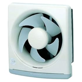 【クリックで詳細表示】日本電興 (一般換気扇羽根径20cm/連動式) ホワイト HG-20K