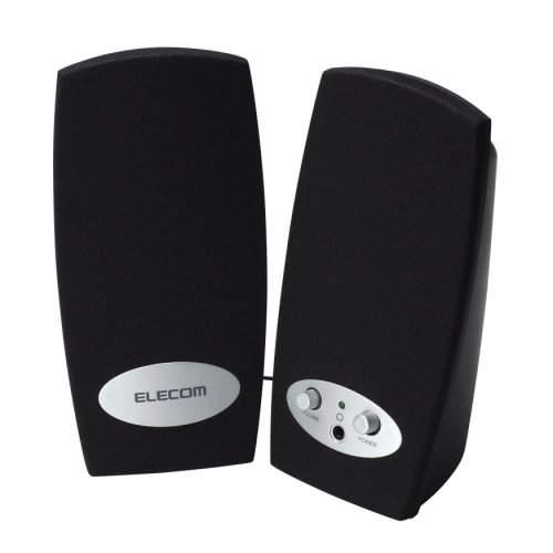エレコム 5.2W高音質スピーカ(ブラック) MS-87BK