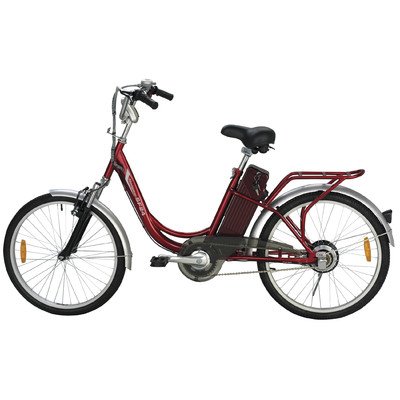 Yukon Trails Women's Navigator Urban Street Electric Bike (24-Inch) On Sale