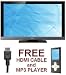Sony BRAVIA KDL-40EX400 Series 40-Inch LCD TV, Black - INCLUDES FREE HDMI Cable & MP3 Player