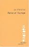 Platon et l'Europe by Jan Patocka