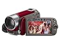 Canon FS200 Camcorder - Red (41x Advanced Zoom, 2.7 inch Widescreen Colour LCD) Value Up Kit
