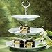 3 TIER PORCELAIN SERVER - 3 TIER PORCELAIN PLATES CENTERPIECE - Dinnerware