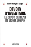 Devoir d'inventaire : Le D�p�t de bilan de Lionel Jospin