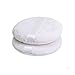 Topwon 4 Inch Powder Puff, Washable Large Body Powder Puff for Face Cleaning,Makeup & Powder Foundation Blending - Soft & Furry
