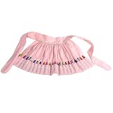 Crayon Apron with 24 Washable Crayola Crayons - Pink
