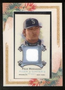 Felix Hernandez 2006 Allen & Ginter's Game Used Jersey Card Seattle Mariners