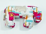 from Floppeze Pink an Blue Floppeze Nursing Pillow - White Cartoon (Model FNPH212)