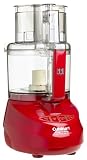 Cuisinart DLC-2011RN Prep Plus 11-Cup Food Processor, Red