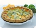 Reduced Fat Broccoli Quiche
