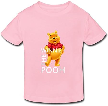 CAILHBABY Kid's Toddler Winnie The Pooh Logo Age 2-6 T-shirt Pink 3 Toddler