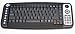 Electronics : Keysonic 616RF 2.4GHz Wireless media centre keyboard with built in trackball mouse
