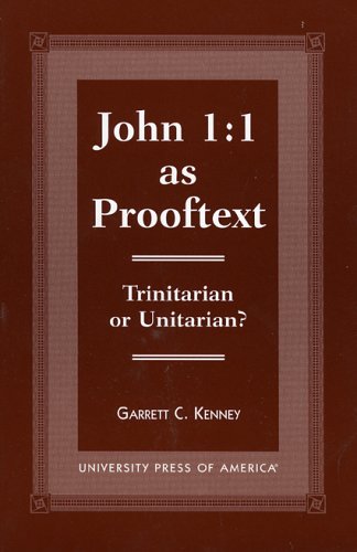 John 1:1 as Prooftext under The Books Store