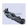 Dragon Incense statue Candle holder stick Sculpture New (The Digital Angel Decor)