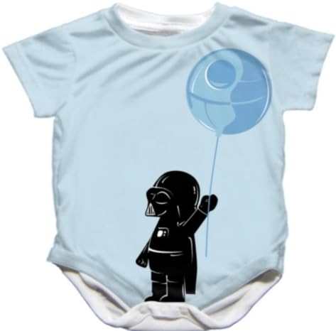Adorable Handmade Star Wars Darth Vader Onesie - Size 3-6 Months