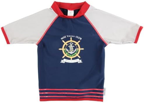 Sun Protective UV T-Shirt for Baby Boys - Mini Yacht Club - Little Scherrer