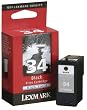 Lexmark #34 High Yield Black Print Cartridge ( 18C0034 )
