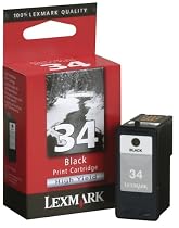 Lexmark #34 High Yield Black Print Cartridge ( 18C0034 )