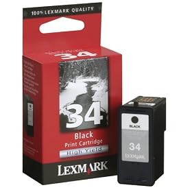 Lexmark #34 High Yield Black Print Cartridge ( 18C0034 ) by Lexmark