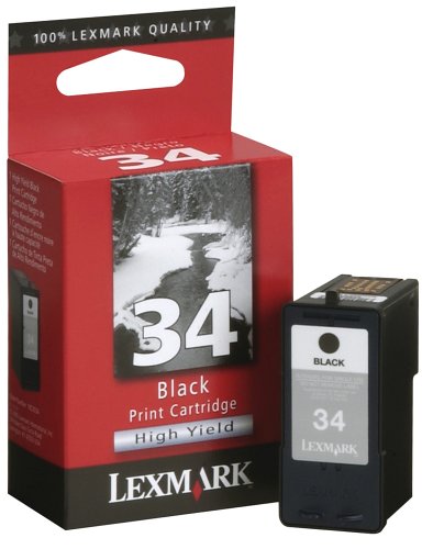 Childrens Toyshop  Electronics : Lexmark #34 High Yield Black Print Cartridge ( 18C0034 )