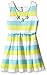 Beautees Girls' Big Multi Stripe Dress