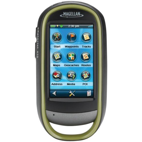 MAGELLAN TX0610SGXUS EXPLORIST 610 HANDHELD GPS RECEIVER WITH CAMERA, COMPASS & BAROMETER