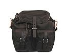 Prada Vela Nylon Backpack Style HandBag, Black
