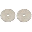 2 HSS Cut Off Wheels Jewelers Cutting Rotary Tool .5"