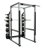 York Barbell Power Cage - Silver