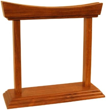 Gong Stand, Rosewood, Curved, 7"