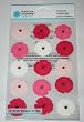 Martha Stewart Crafts Stickers Zinnia Pink/White By The Package