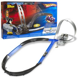 Hot Wheels: Starter Set Blue tracks - Batman by Mattel
