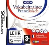 HMH Vokabeltrainer Französisch Nintendo DSSpiel Vokabeltrainer Wörterbuch Sprachlabor Quiz. A1 A2 B1 B2. Anfänger bis Fortgeschrittene