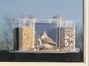 Duncraft 74405 Songbird One Way Mirror Window Bird Feeder