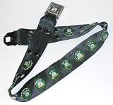 ~Buzz~ Hemp Beer Bottle Cap Seatbelt Belt! Awesome Hemp Leaf Bottlecap Design!