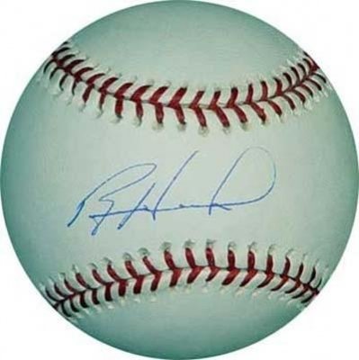Ryan Howard Autographed/Hand Signed MLB Baseball Phillies