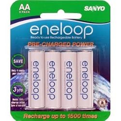 2nd Gen eneloop AA battery x 8 BLISTER PACK-1500 cycle