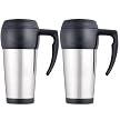 Set of 2 Thermos Stainless Steel 14-oz. Travel Mugs